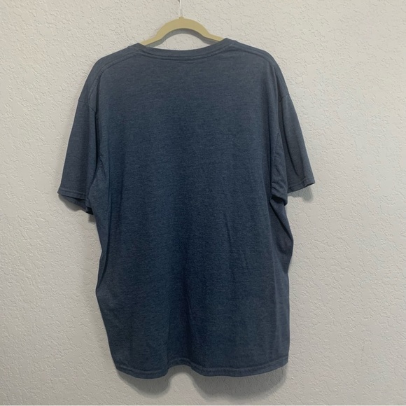 Nirvana Blue Smiley Face Short Sleeve 2016 Band Tee 2XL - Picture 5 of 6